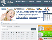 Tablet Screenshot of medyahost.com